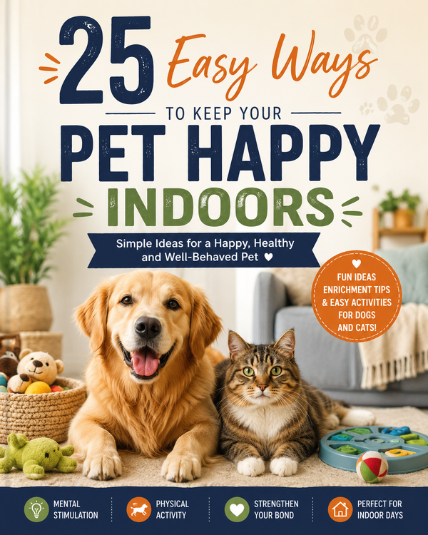 25 Easy Ways to Keep Your Pet Happy Indoors